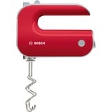 Bosch MFQ40303 røremaskine og mikser Håndmixer 500 W Rød, Håndmikser Vin rød/Sølv, Håndmixer, Rød, Mikse, 1,4 m, 500 W, 220 - 240 V