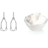 Bosch MFQ40303 røremaskine og mikser Håndmixer 500 W Rød, Håndmikser Vin rød/Sølv, Håndmixer, Rød, Mikse, 1,4 m, 500 W, 220 - 240 V