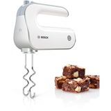 Bosch MFQ4030 røremaskine og mikser Håndmixer 500 W Sølv, Hvid, Håndmikser Hvid/Sølv, Håndmixer, Sølv, Hvid, 1,4 m, 500 W, 220 - 240 V, 50 - 60 Hz
