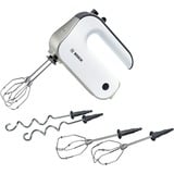 Bosch MFQ4835DE røremaskine og mikser Håndmixer 575 W Hvid, Håndmikser Hvid/Sølv, Håndmixer, Hvid, 1,4 m, Rustfrit stål, 575 W, 220-240 V