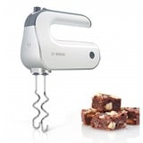 Bosch MFQ4835DE røremaskine og mikser Håndmixer 575 W Hvid, Håndmikser Hvid/Sølv, Håndmixer, Hvid, 1,4 m, Rustfrit stål, 575 W, 220-240 V