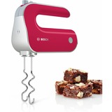 Bosch MFQ 40304 Håndmixer Rød, Hvid 500 W, Håndmikser Rød/Sølv, Håndmixer, Rød, Hvid, 500 W, 220 - 240 V, 50 - 60 Hz, 75 mm
