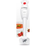 Bosch MSM14000 blender 0 L Nedsænkning blender 400 W Hvid, Stavblender Hvid/Rød, Nedsænkning blender, 0 L, Impulsfunktion, 1,2 m, 400 W, Hvid