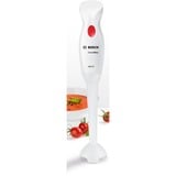 Bosch MSM14000 blender 0 L Nedsænkning blender 400 W Hvid, Stavblender Hvid/Rød, Nedsænkning blender, 0 L, Impulsfunktion, 1,2 m, 400 W, Hvid