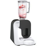 Bosch MUM50E32DE foodprocessor 3,9 L Sølv 800 W Hvid, 3,9 L, Sølv, Knapper, 1,25 L, 1,1 m, 1,25 g