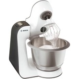 Bosch MUM50E32DE foodprocessor 3,9 L Sølv 800 W Hvid, 3,9 L, Sølv, Knapper, 1,25 L, 1,1 m, 1,25 g