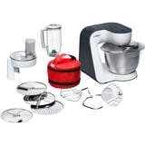 Bosch MUM50E32DE foodprocessor 800 W 3,9 L Sølv Hvid, 3,9 L, Sølv, Knapper, 1,25 L, 1,1 m, 1,25 g