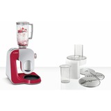 Bosch MUM58720 foodprocessor 1000 W 3,9 L Grå, Rød, Rustfrit stål Rød/Sølv, 3,9 L, Grå, Rød, Rustfrit stål, 1,1 m, 220 - 240 V, 50 - 60 Hz, Rustfrit stål