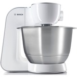 Bosch MUM58W20 foodprocessor 1000 W 3,9 L Sølv, Hvid Hvid/Sølv, 3,9 L, Sølv, Hvid, Knapper, 1,25 L, 1,25 L, 3,9 L