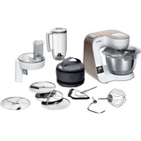 Bosch MUM5XW20 foodprocessor 1000 W 3,9 L Hvid Hvid/Champagne, 3,9 L, Hvid, Mikse, Fin, Mellem, 1000 W, 220 - 240 V