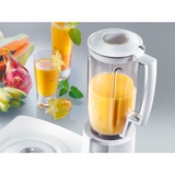 Bosch MUM6N21 foodprocessor 1000 W 2 L Rustfrit stål, Hvid Hvid/Sølv, 2 L, Rustfrit stål, Hvid, 1,2 m, 4 L, Plast, Plast, Rustfrit stål