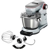 Bosch MUM9AX5S00 foodprocessor 1500 W 5,5 L Rustfrit stål Sølv, 5,5 L, Rustfrit stål, Knapper, Dreje, Rustfrit stål, Aluminium, 1500 W