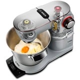 Bosch MUM9AX5S00 køkkenmaskine til tilberedning af mad 1500 W 5,5 L Rustfrit stål, Foodprocessor Sølv, 5,5 L, Rustfrit stål, Knapper, Dreje, Rustfrit stål, Aluminium, 1500 W