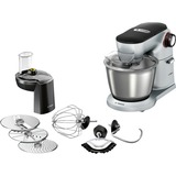 Bosch MUM9D33S11 foodprocessor 1300 W 5,5 L Sort, Sølv Sølv/Sort, 5,5 L, Sort, Sølv, Dreje, 1 m, Rustfrit stål, Metal