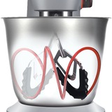 Bosch MUM9D33S11 foodprocessor 1300 W 5,5 L Sort, Sølv Sølv/Sort, 5,5 L, Sort, Sølv, Dreje, 1 m, Rustfrit stål, Metal
