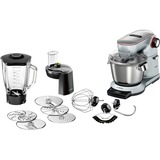 Bosch MUM9DT5S41 foodprocessor 1500 W 5,5 L Sølv Sølv, 5,5 L, Sølv, Dreje, Berøring, 2,3 L, 2,3 L, 5,5 L