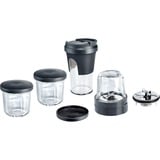 Bosch MUZ45XTM1 tilbehør til blender, Makulering Sort, Transparent, Plast