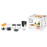 Bosch MUZ45XTM1 tilbehør til blender, Makulering Sort, Transparent, Plast