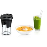 Bosch MUZ45XTM1 tilbehør til blender, Makulering Sort, Transparent, Plast