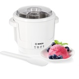 Bosch MUZ5EB2 tilbehør til mixer og foodprocessor, Ismaskine Hvid, Hvid, Plast, Bosch MUM5, 180 mm, 180 mm, 180 mm