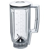 Bosch MUZ5MX1 tilbehør til mixer og foodprocessor, Blender til påsætning Hvid/gennemsigtig, Transparent, Plast, 1 kg