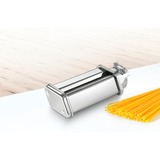 Bosch MUZ5NV3 tilbehør til pasta & ravioli maskine 1 stk Krom Stål Spaghetti tilbehør, Essay Sølv, Spaghetti tilbehør, Krom, Stål, 1,6 mm, Bosch MUM5, 1 stk