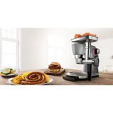 Bosch MUZ9HA1 tilbehør til mixer og foodprocessor, Essay Sølv/Sort, Sort, Metallic, Aluminium, Rustfrit stål, OptiMUM, 2,4 kg, 2,6 kg