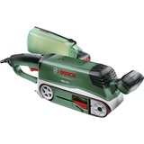 Bosch PBS 75 A Bånd slibemaskine Sort, Grøn 710 W, Båndsliber Grøn, Bånd slibemaskine, Sort, Grøn, 350 m/min, 104 dB, 93 dB, 3 dB