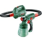 Bosch PFS 1000 0,8 L, Sprøjtepistol Grøn/Sort, Olie, Maling, 0,8 L, 0,1 l/min, Grøn, 2 kg, Trykluft