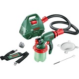 Bosch PFS 3000-2 1 L, Sprøjtepistol Grøn/Sort, Maling, 1 L, 0,3 l/min, 2,5 m/s², 1,5 m/s², 2 m