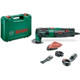 Bosch PMF 250 CES Sort, Grøn, Rød 250 W 20000 OPM, Multi-funktion værktøj Grøn, Skære, Slibning, Save, Skrabning, Sort, Grøn, Rød, 20000 OPM, 15000 OPM, 1,4°, Vekselstrøm