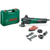 Bosch PMF 350 CES Sort, Grøn 350 W 15000 OPM, Multi-funktion værktøj Grøn/Sort, Skære, Slibning, Save, Sort, Grøn, 15000 OPM, 20000 OPM, 1,4°, Vekselstrøm