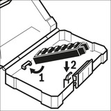 Bosch PRO Metal HSS-G Impact spiralbor-sæt, 8 dele, Drill bit sæt 