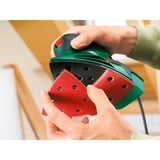 Bosch PSM 100 A Multi slibemaskine 26000 OPM Sort, Grøn, Rød, Multi Sander Grøn/Sort, Multi slibemaskine, Velcro, Sort, Grøn, Rød, 26000 OPM, 1,4 mm, 0,7 mm