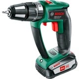 Bosch PSR 18 LI-2 Ergonomic 1400 rpm Nøglefri 1,3 kg Sort, Grøn, Slagboremaskine Grøn/Sort, Boremaskine, Nøglefri, 1,3 cm, 1400 rpm, 3,8 cm, 1,3 cm