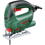 Bosch PST 650 puslespil 3100 spm 500 W 1,6 kg, Stiksav Grøn/Sort, Øverste håndtag, Sort, Grøn, 45°, Stål, 3100 spm, 6,5 cm