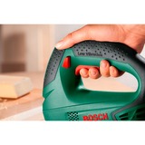 Bosch PST 650 puslespil 3100 spm 500 W 1,6 kg, Stiksav Grøn/Sort, Øverste håndtag, Sort, Grøn, 45°, Stål, 3100 spm, 6,5 cm