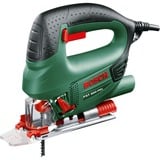 Bosch PST 800 PEL puslespil 3000 spm 530 W 2 kg, Stiksav Grøn/Sort, Øverste håndtag, Sort, Grøn, Rød, 3000 spm, 8 cm, 500 spm, 5 mm