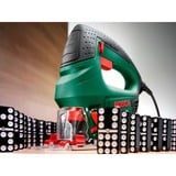 Bosch PST 800 PEL puslespil 3000 spm 530 W 2 kg, Stiksav Grøn/Sort, Øverste håndtag, Sort, Grøn, Rød, 3000 spm, 8 cm, 500 spm, 5 mm
