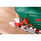 Bosch PST 900 PEL puslespil 3100 spm 620 W 2,2 kg, Stiksav Grøn/Sort, Øverste håndtag, Sort, Grøn, Rød, Sølv, 45°, Stål, 3100 spm, 9 cm