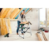 Bosch PWB 600 Træarbejde arbejdsbord, Arbejdsbænk Grøn, Træarbejde arbejdsbord, Aluminium, Bamboo, Træ, Sort, Grøn, Metallic, 680 mm, 552,6 mm, 834 mm