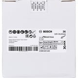 Bosch R780 Slibeskive Slibeskive, Rustfrit stål, Stål, 12,5 cm, Bosch, Fladcenter, 2,22 cm