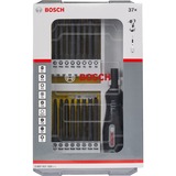 Bosch Skruetrækkersæt med håndtag, 1/4", 37 dele, Bit sæt 