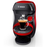 Bosch TAS1003 kaffemaskine Fuld-auto Kapsel kaffemaskine 0,7 L, Kapsel maskine Sort/Rød, Kapsel kaffemaskine, 0,7 L, Kaffekapsel, 1400 W, Sort, Rød