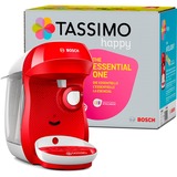 Bosch TAS1006 kaffemaskine Fuld-auto Kapsel kaffemaskine 0,7 L, Kapsel maskine Rød/Hvid, Kapsel kaffemaskine, 0,7 L, Kaffekapsel, 1400 W, Rød, Hvid