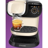 Bosch TAS6507 kaffemaskine Fuld-auto Kapsel kaffemaskine 1,3 L, Kapsel maskine fløde/Sort, Kapsel kaffemaskine, 1,3 L, Kaffekapsel, 1500 W, Beige, Sort
