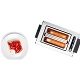 Bosch TAT8611 brødrister 2 skive(r) 860 W Anthracit, Hvid rustfrit stål/Hvid, 2 skive(r), Anthracit, Hvid, Plast, Rustfrit stål, 860 W, 220 - 240 V, 50 Hz, Detail