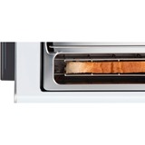 Bosch TAT8611 brødrister 2 skive(r) 860 W Anthracit, Hvid rustfrit stål/Hvid, 2 skive(r), Anthracit, Hvid, Plast, Rustfrit stål, 860 W, 220 - 240 V, 50 Hz, Detail