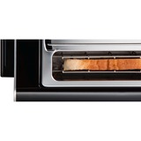 Bosch TAT8613 brødrister 2 skive(r) 860 W Sort, Sølv rustfrit stål/Sort, 2 skive(r), Sort, Sølv, Rustfrit stål, Knapper, 860 W, 220 - 240 V, Detail