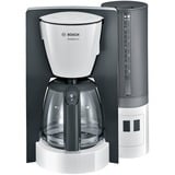 Bosch TKA6A041 kaffemaskine Dråbe kaffemaskine, Filter maskine Hvid/grå, Dråbe kaffemaskine, Malet kaffe, 1200 W, Grå, Hvid